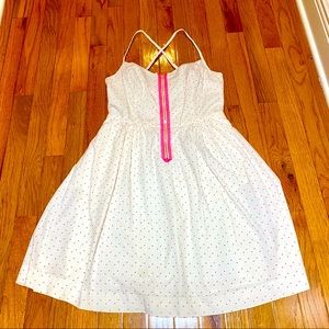Embroidered Polka Dot Lilly Pulitzer Sun Dress
